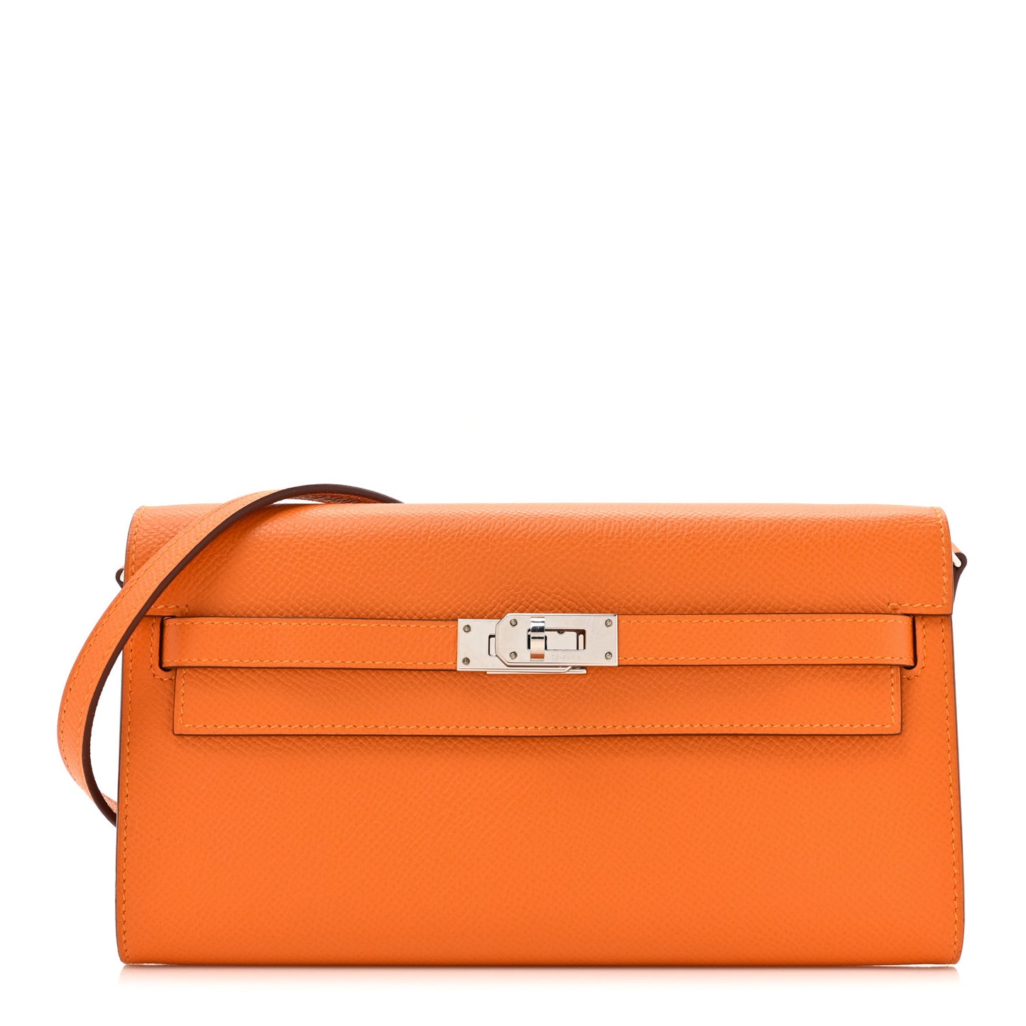 Epsom Kelly Wallet To Go Abricot