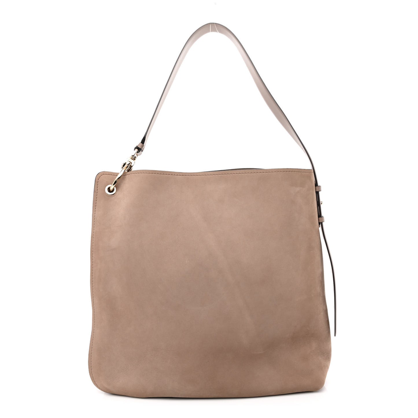 Suede Minerva Hobo Taupe