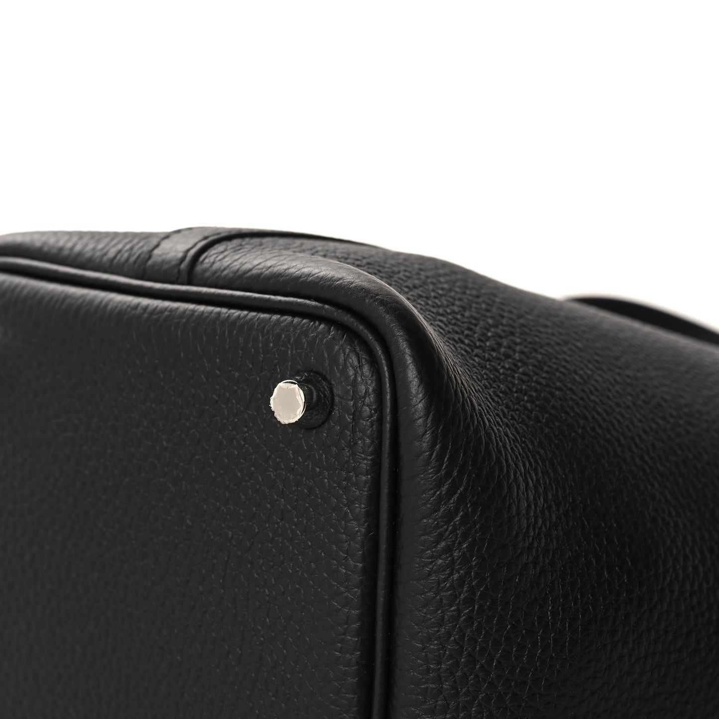 Taurillon Clemence Picotin Lock 18 PM Black