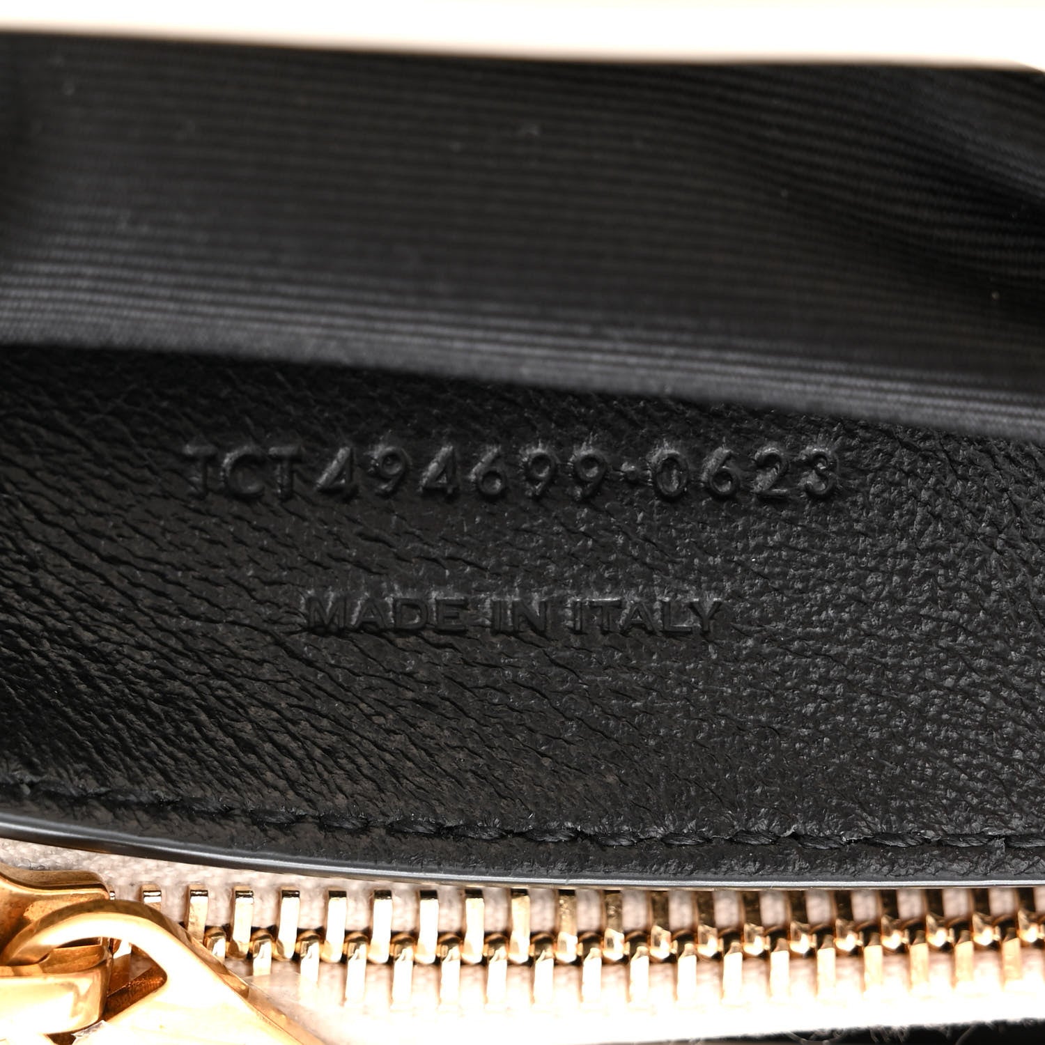 Saint Laurent Cotton Gauze Y Quilted Monogram Small Loulou Chain Satchel Vanilla Ice 7 of 10