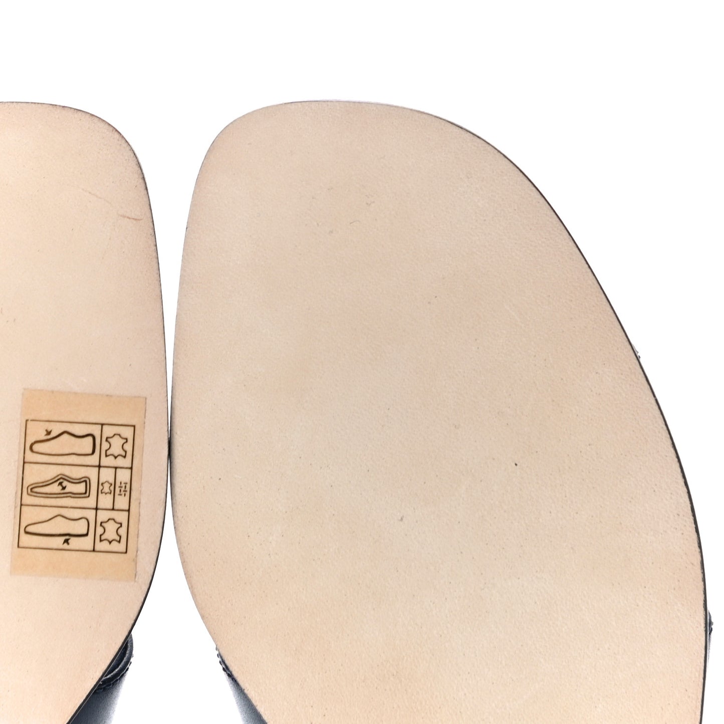Calfskin Toucans de Paradis Oran Sandals 35.5 Bleu Indigo