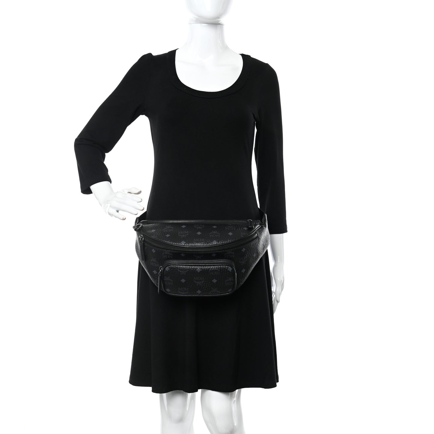 Visetos Medium Belt Bag Black