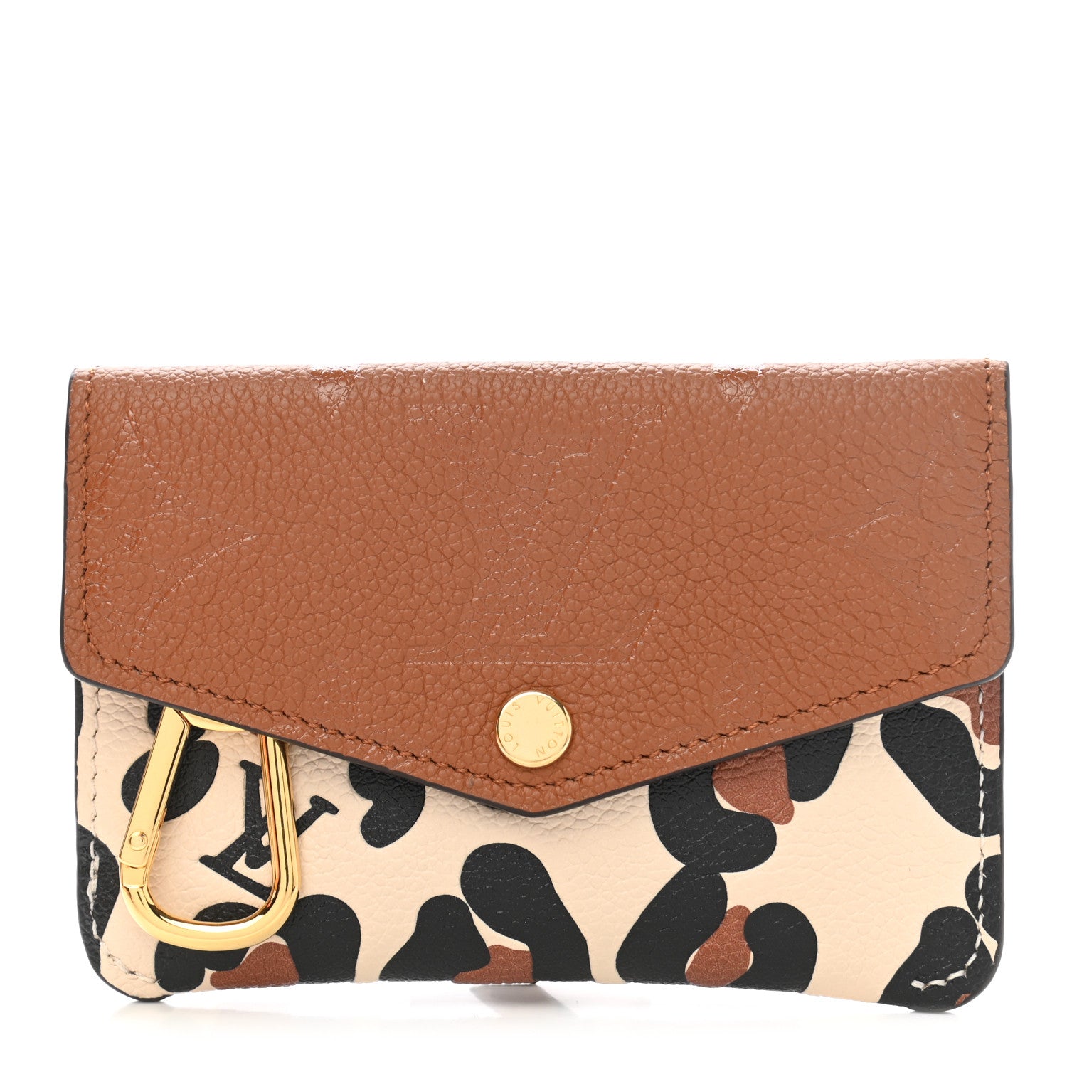 Louis Vuitton Empreinte Monogram Giant Wild At Heart Key Pouch Caramel 1 of 7