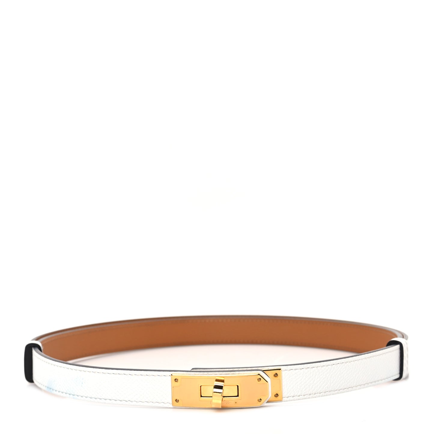 Epsom Kelly Belt White