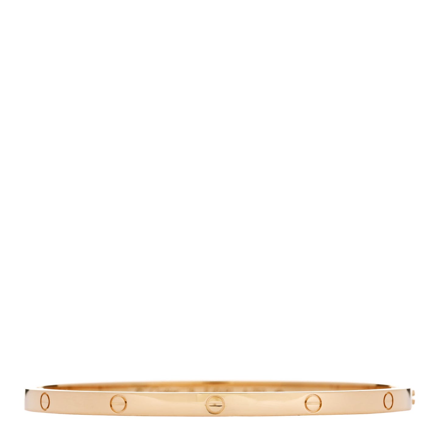 18K Yellow Gold Small LOVE Bracelet 18