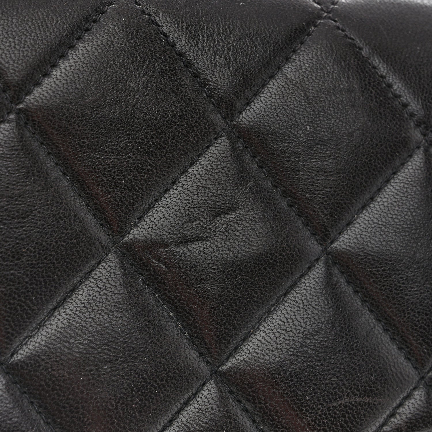Chanel Lambskin Quilted Small Single Flap Black 11 of 11