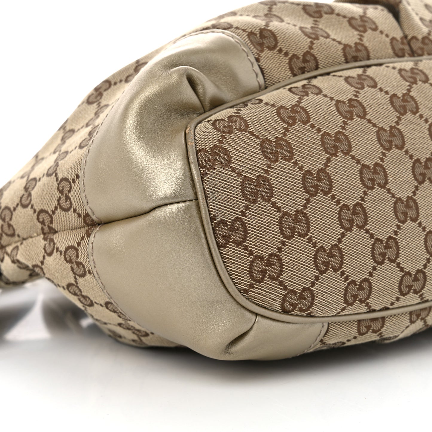 Monogram Medium Sukey Top Handle Bag Golden Beige