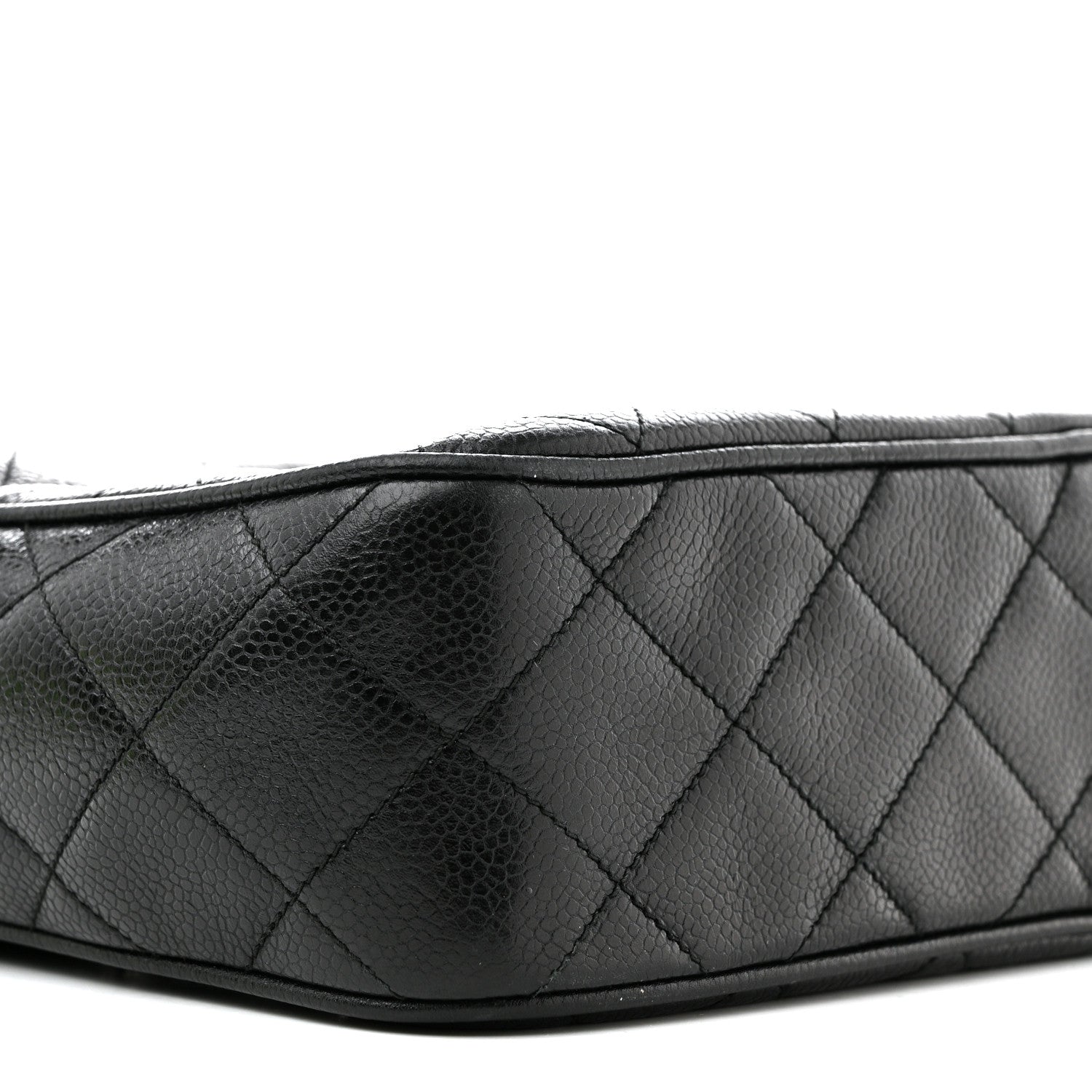 Chanel Caviar Quilted Camera Case Black 10 of 11