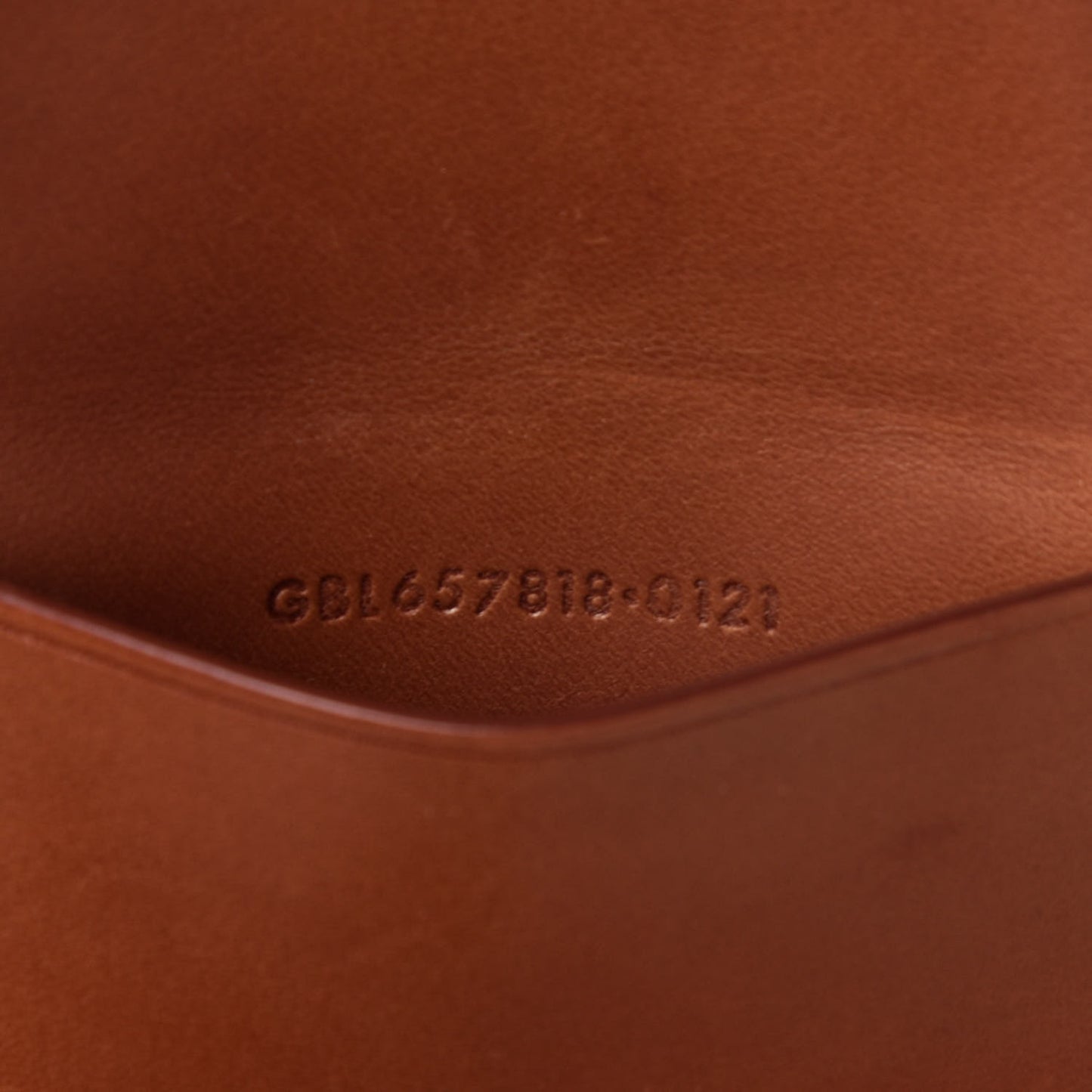 Calfskin Monogram Baby Kaia Crossbody Bag Brick