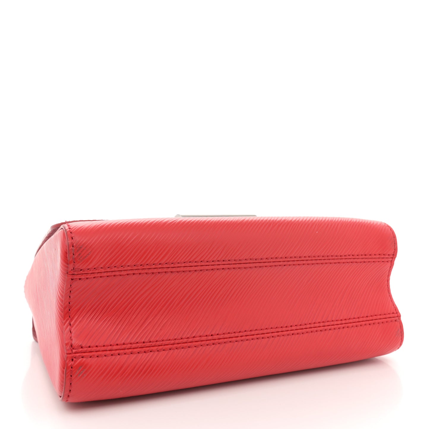 Epi Twist Shoulder Bag MM Coquelicot