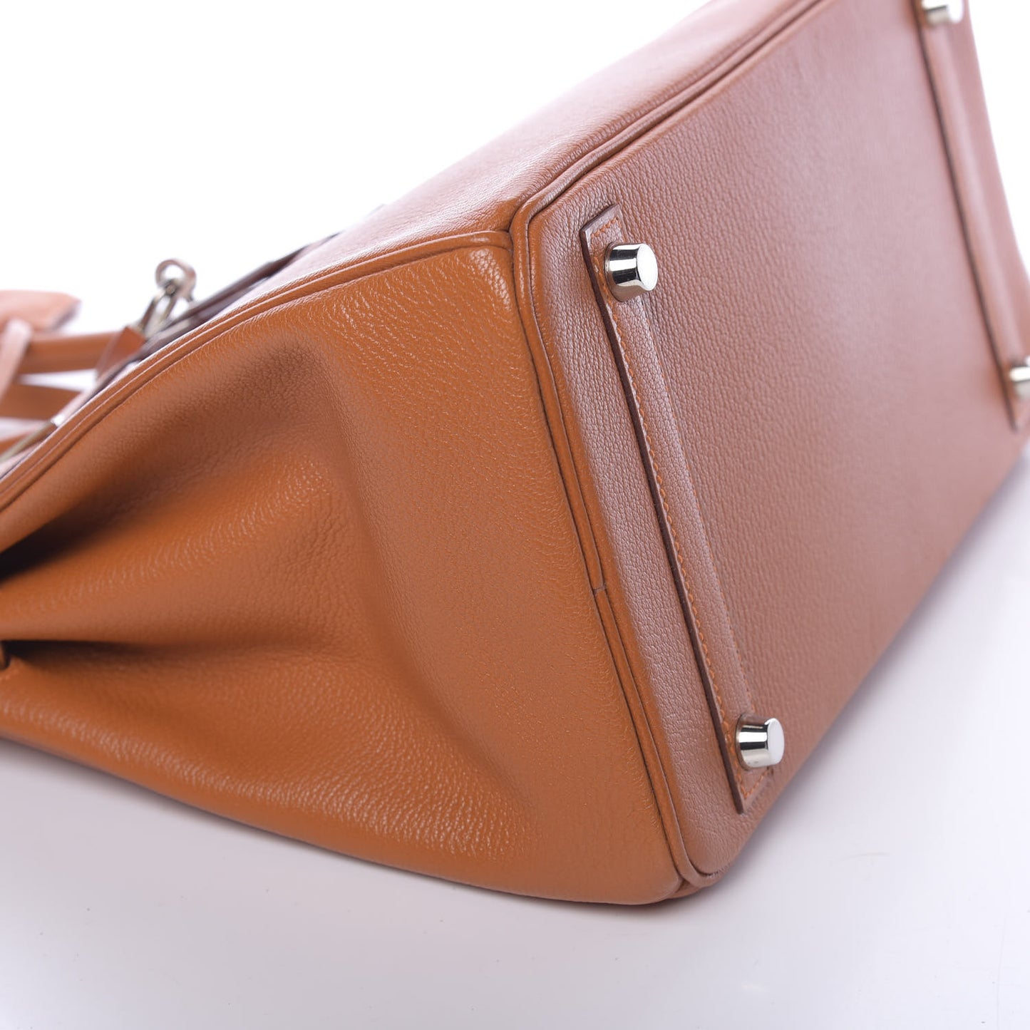 Chevre Birkin 30 Potiron