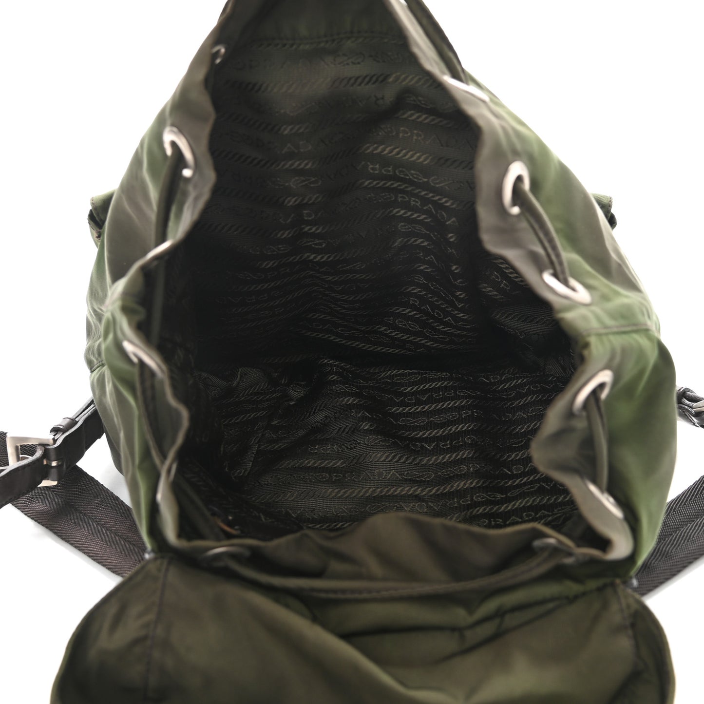 Nylon Vela Backpack Green