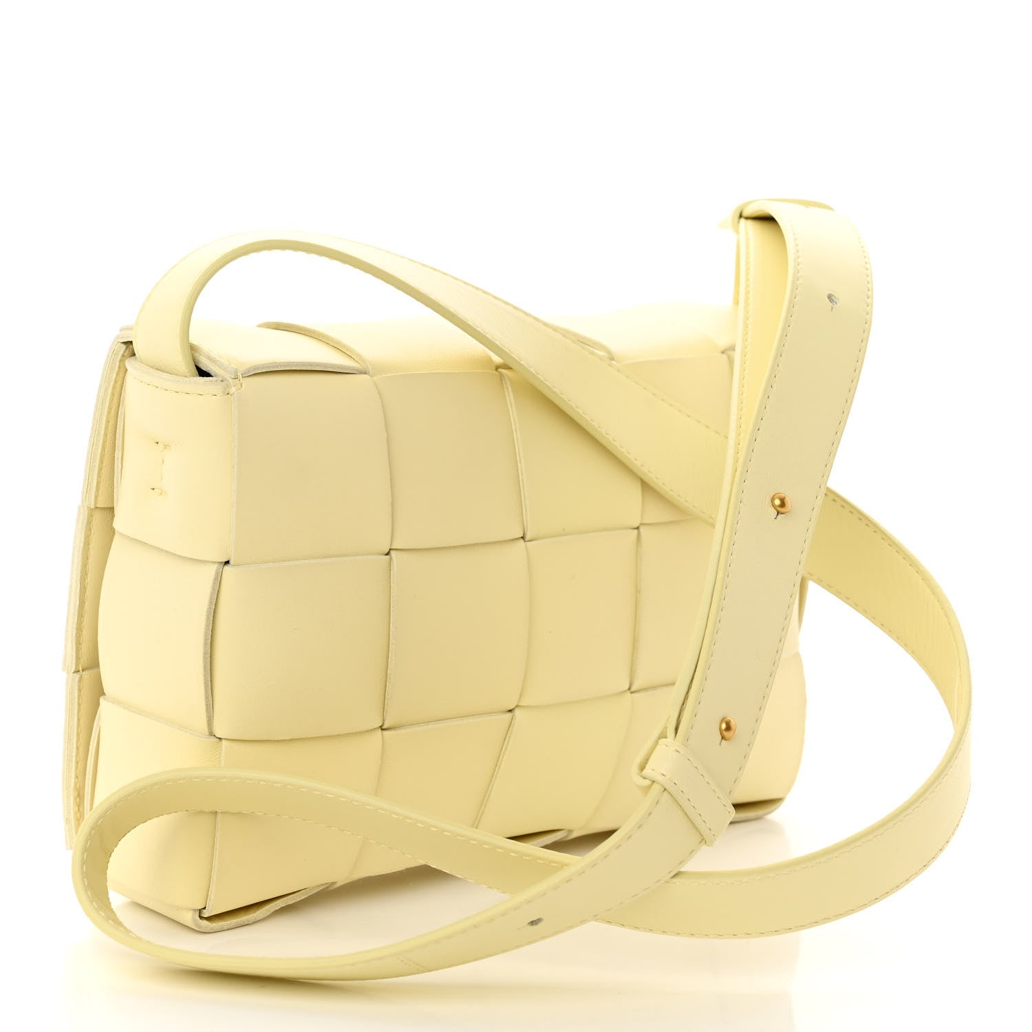 Bottega Veneta Nappa Maxi Intreccio Cassette Bag Zest 3 of 9
