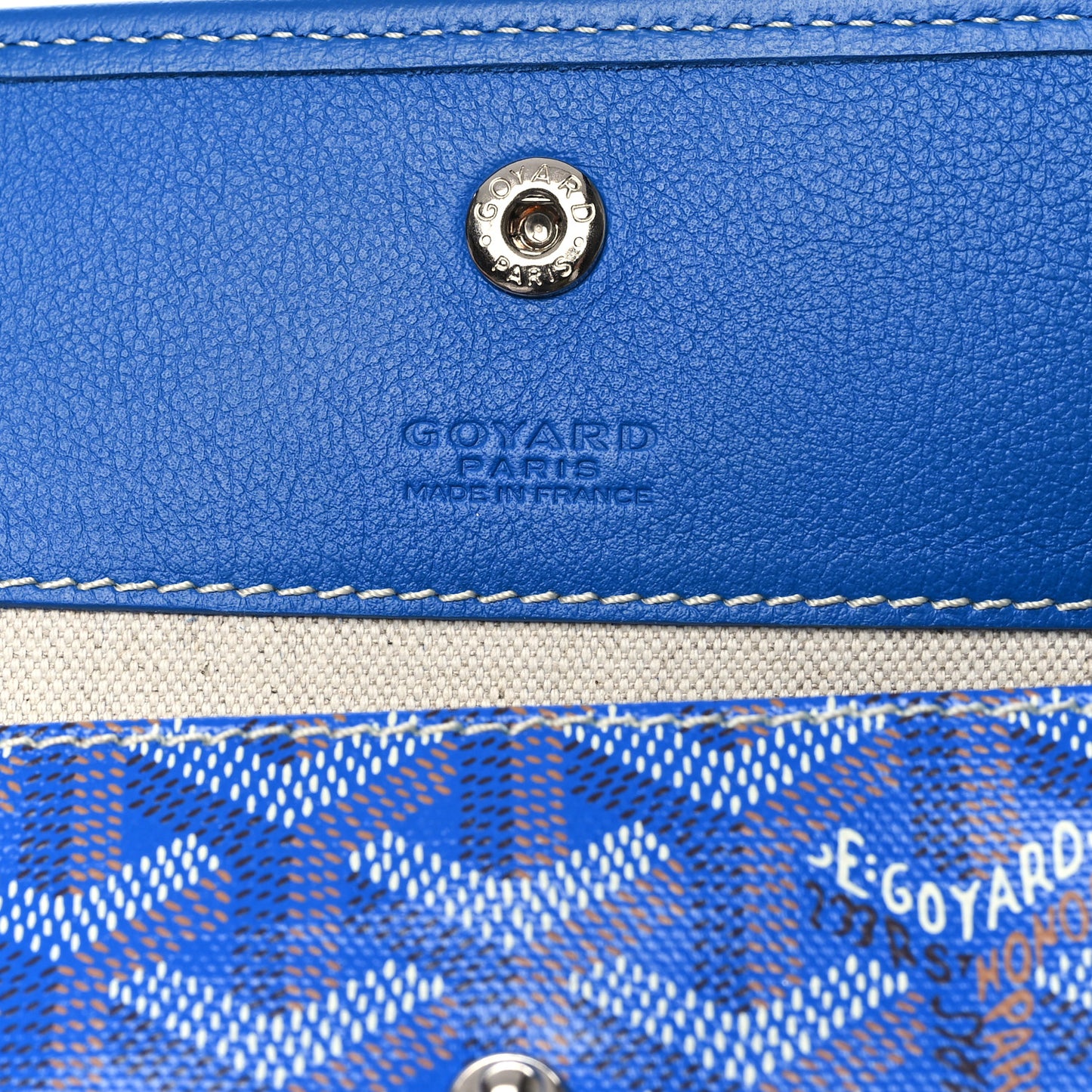 Goyardine Saint Louis PM Blue