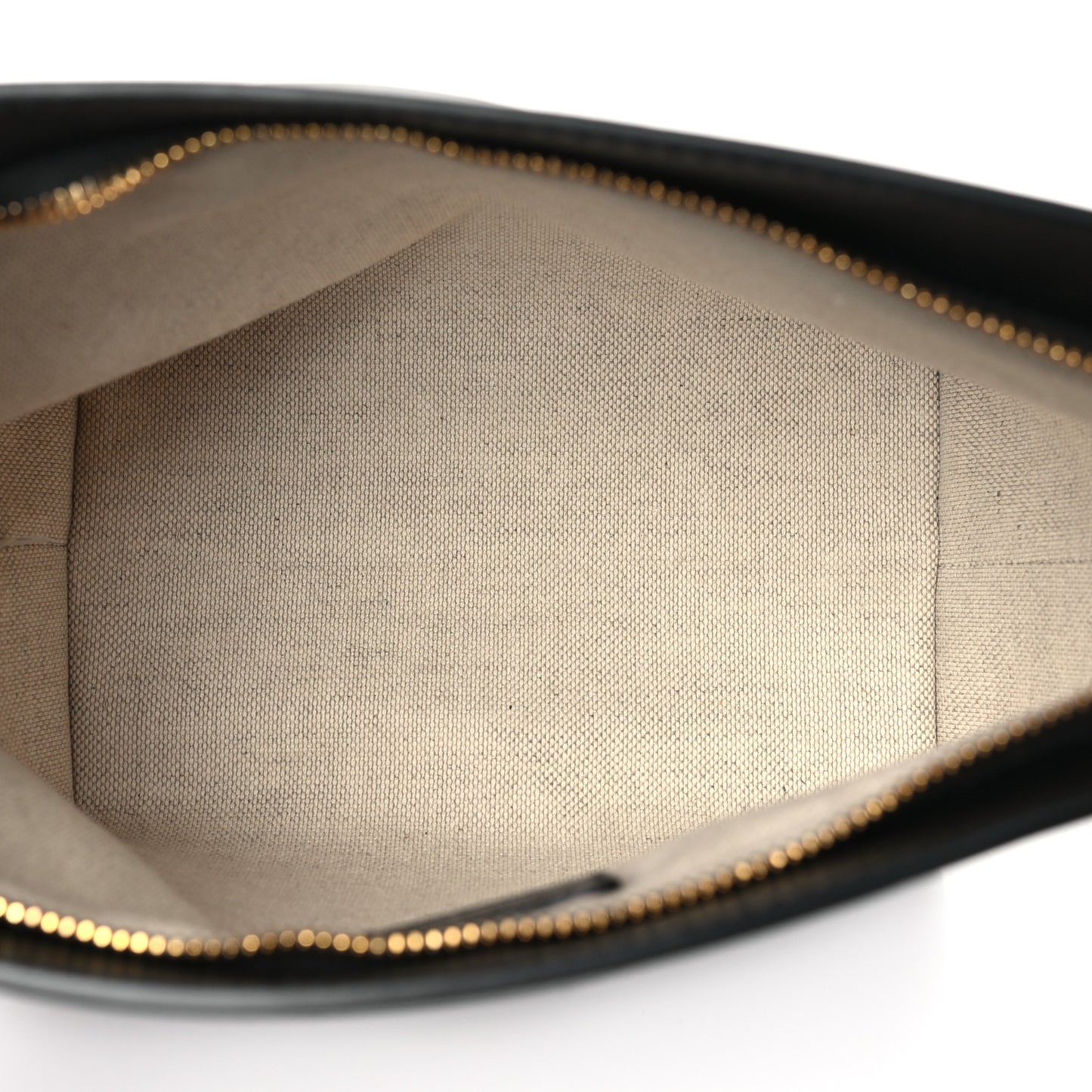 Nappa Intrecciato Medium Flip Flap Pouch Black