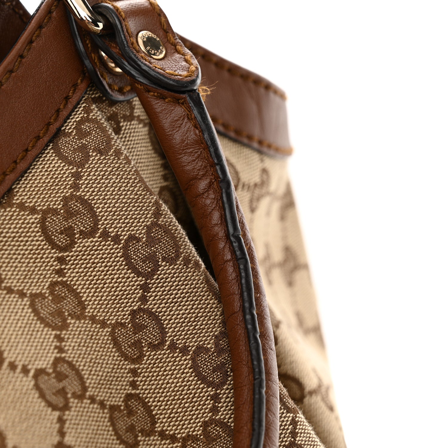 Gucci Monogram Large Sukey Tote Brown 14 of 14
