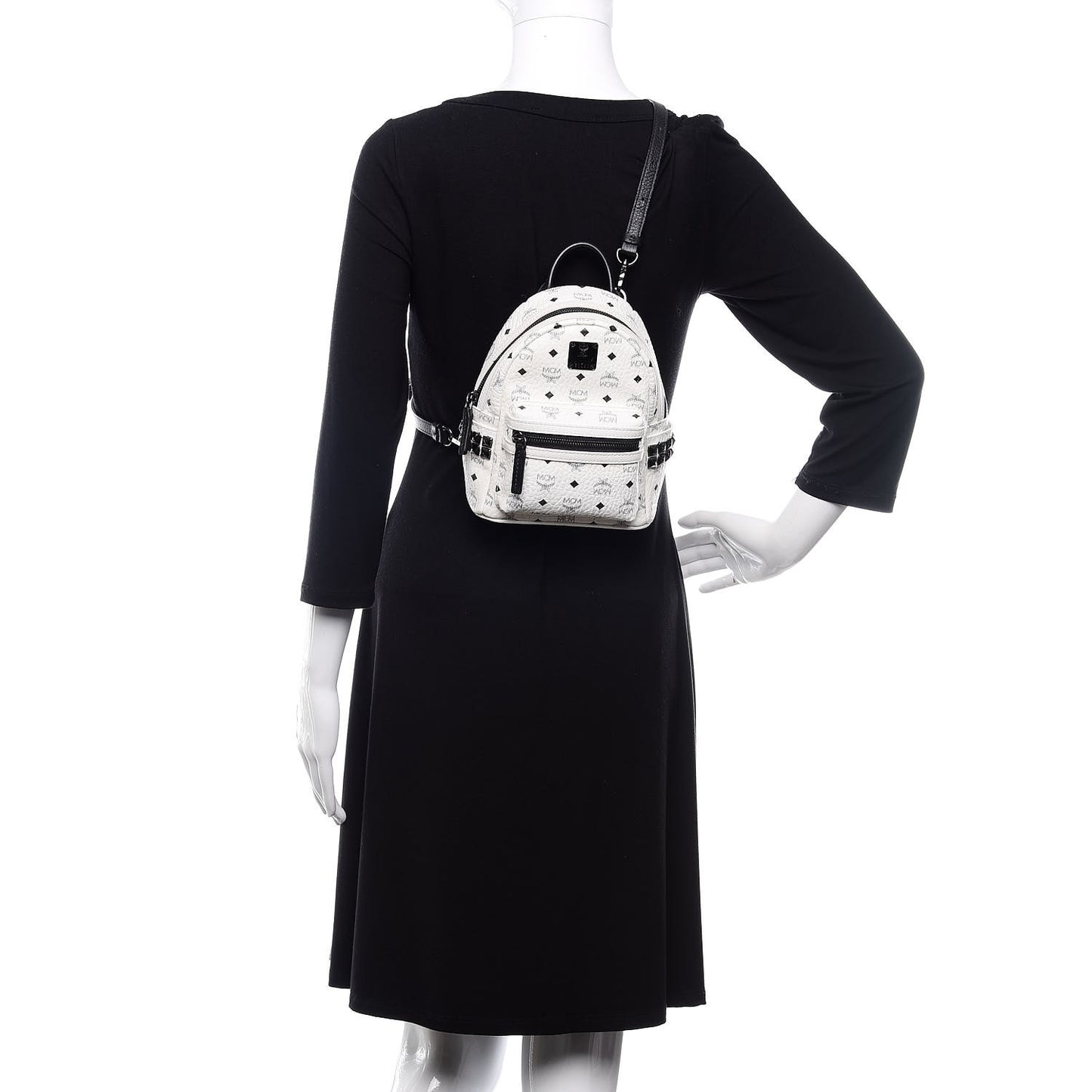 Visetos Side Stud X-Mini Stark Bebe Boo Backpack White
