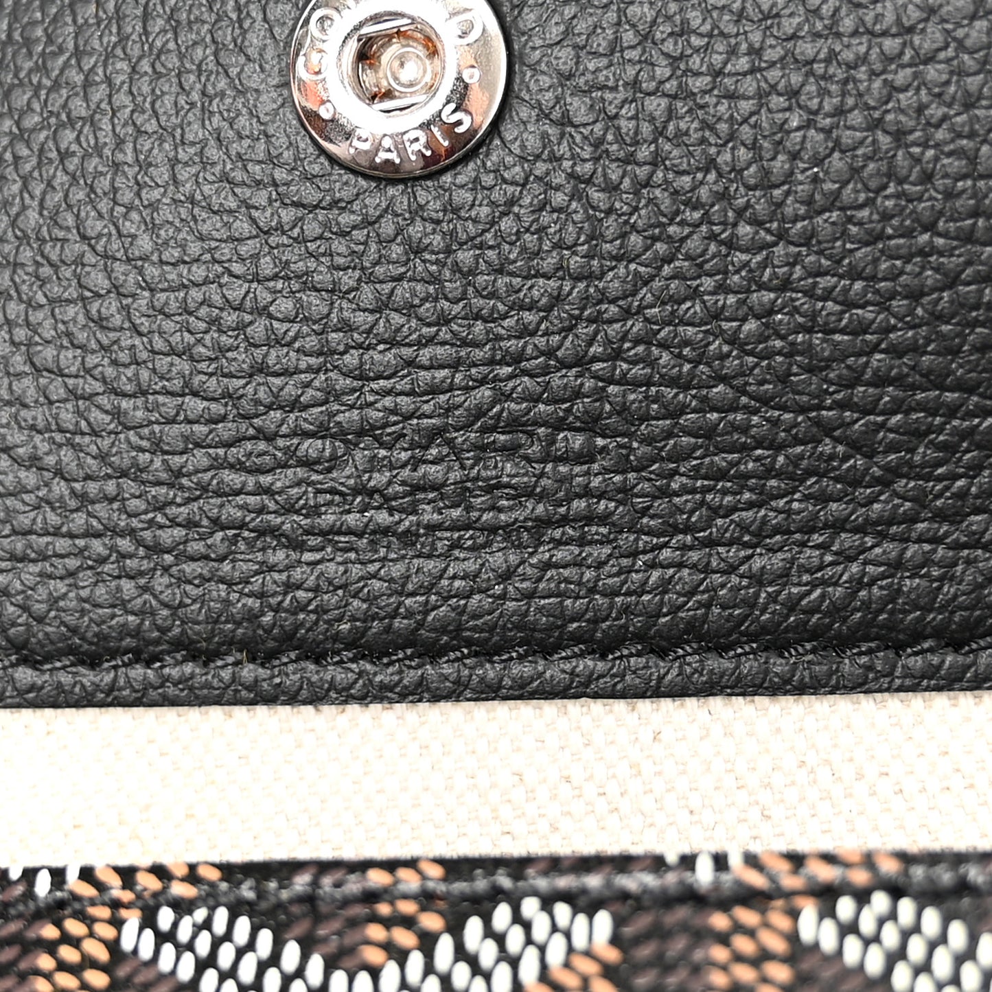 Goyardine Boheme Hobo Black