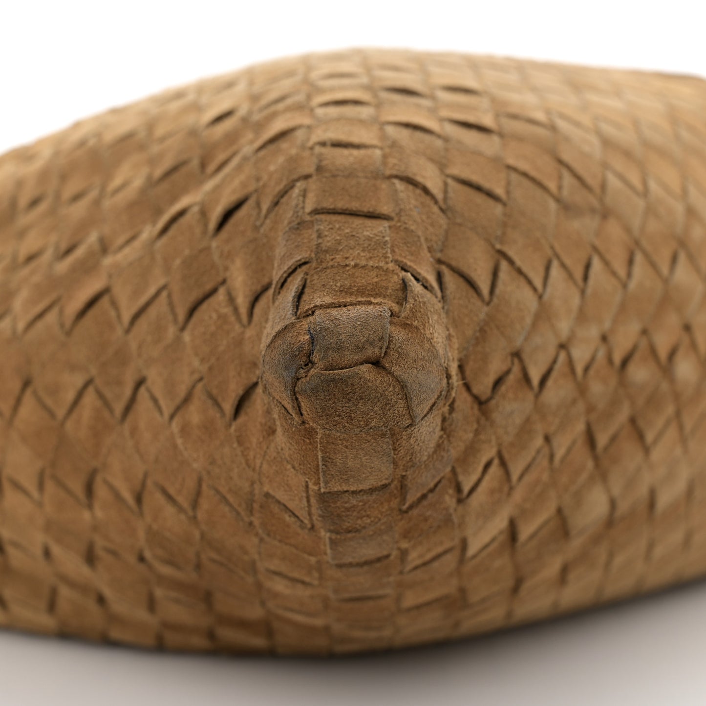 Suede Intrecciato Large Hop Acorn