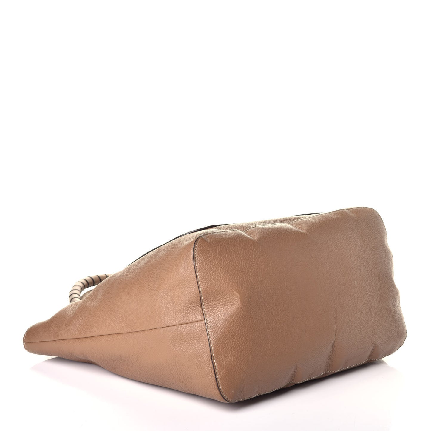 Calfskin Large New Marcie Tote Nut