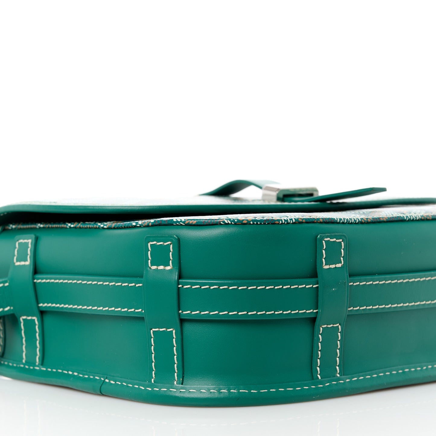 Goyardine Belvedere II PM Messenger Bag Green