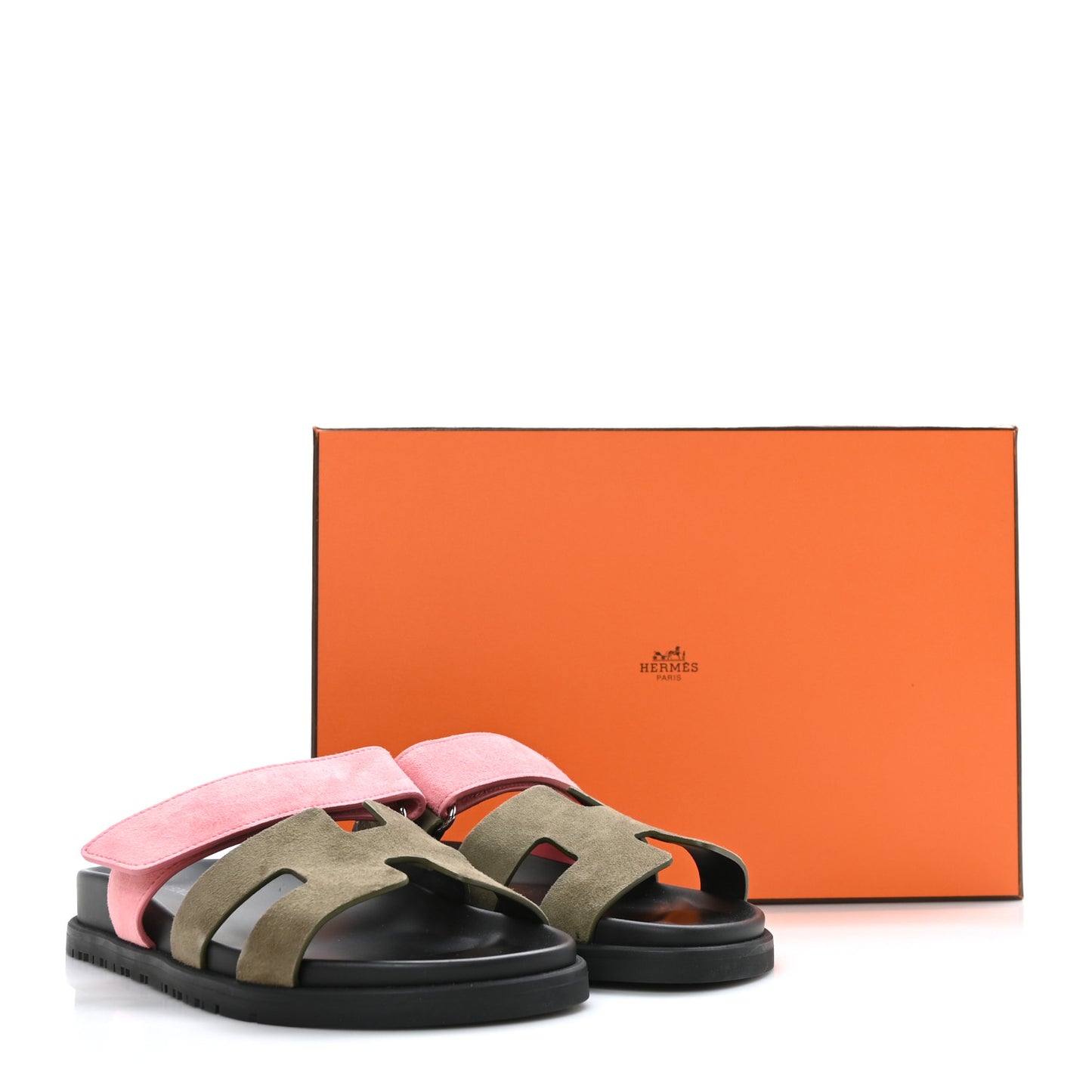 Suede Goatskin Womens Chypre Sandals 36.5 Toundra Rose Du Desert