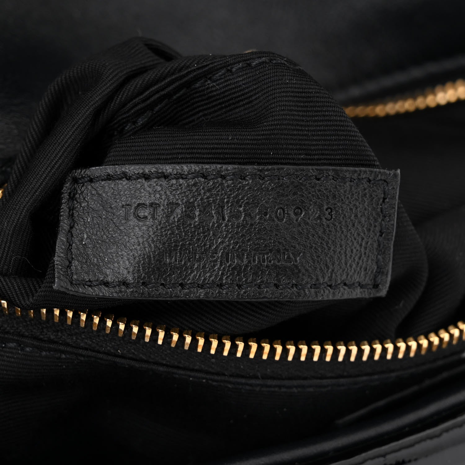 Saint Laurent Patent Calfskin Calypso Black 7 of 10