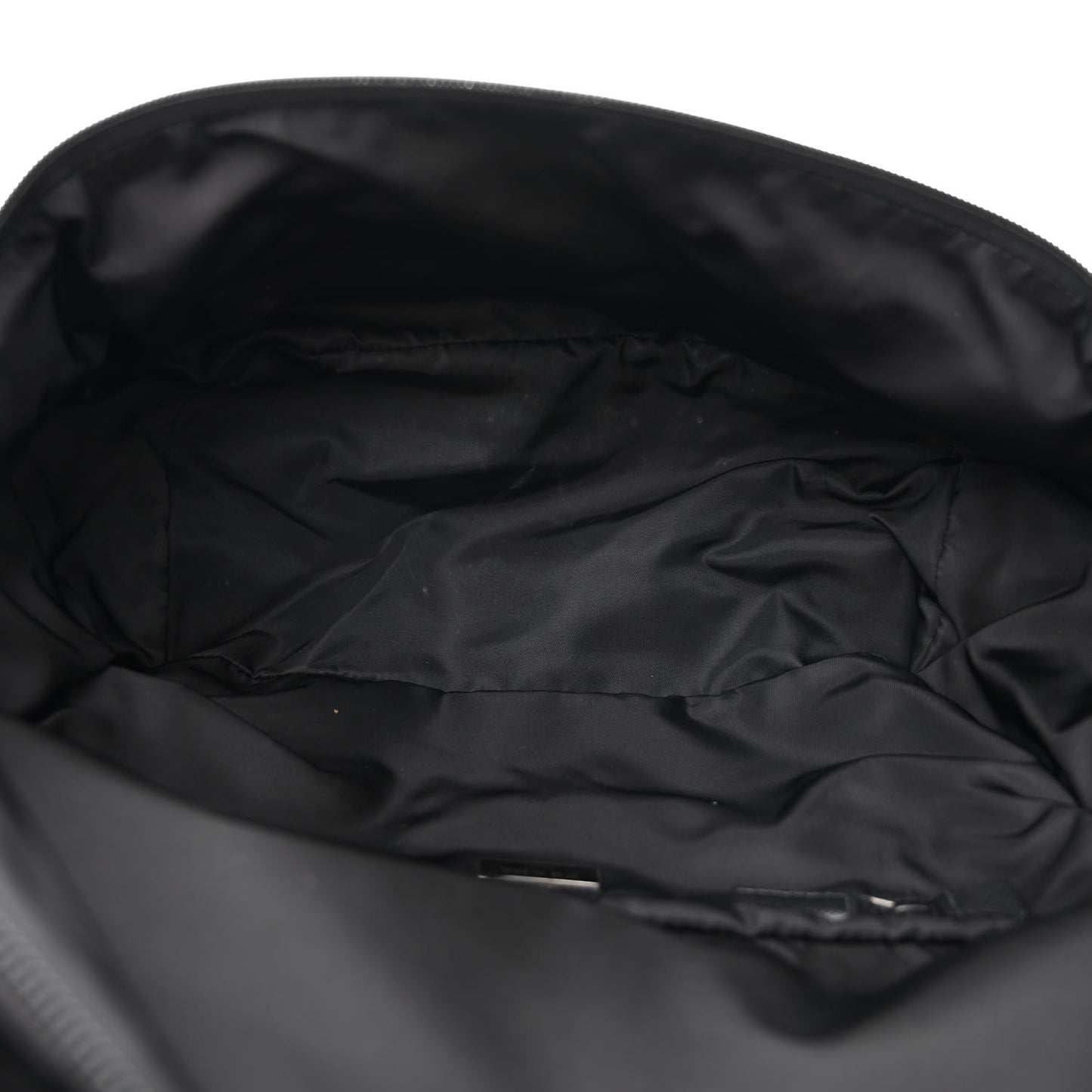 Re-Nylon Saffiano Sling Bag Black
