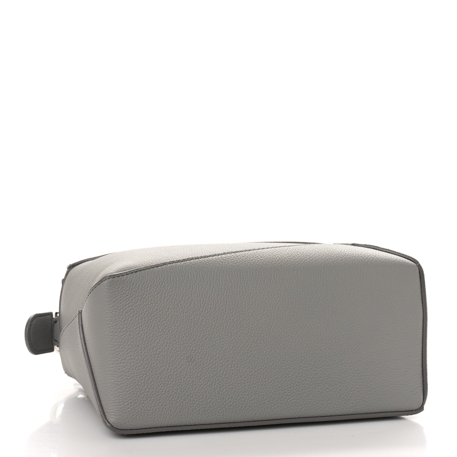 Loewe Soft Grained Calfskin Small Puzzle Edge Bag Pearl Grey 4 of 8