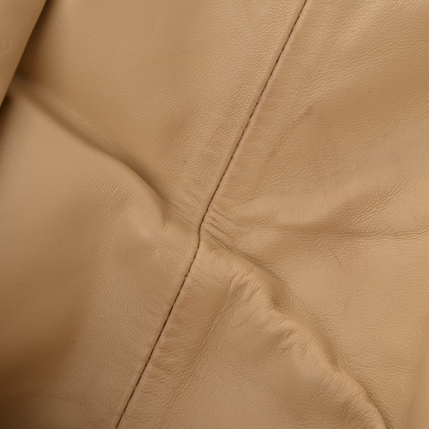 Nappa Maxi Intrecciato The Pouch Oversized Clutch Almond