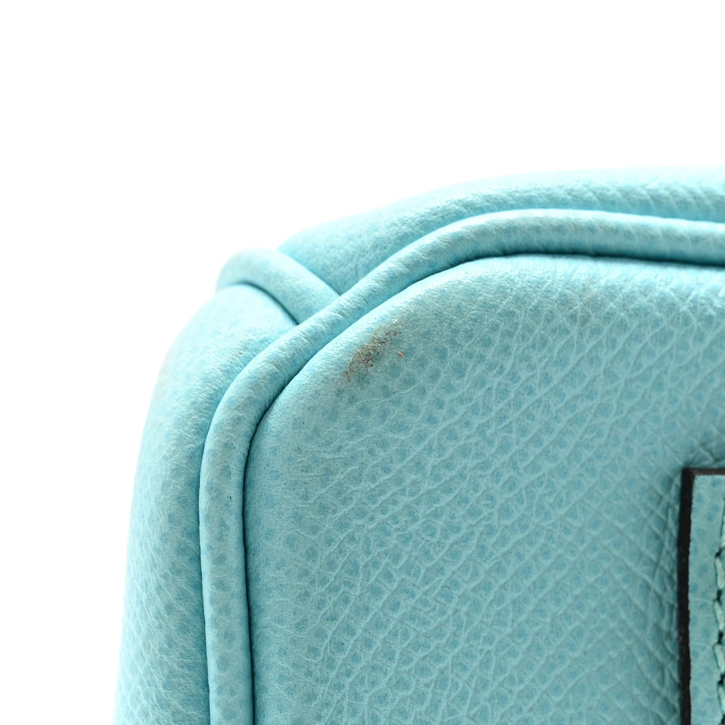 Epsom Birkin 35 Bleu Atoll
