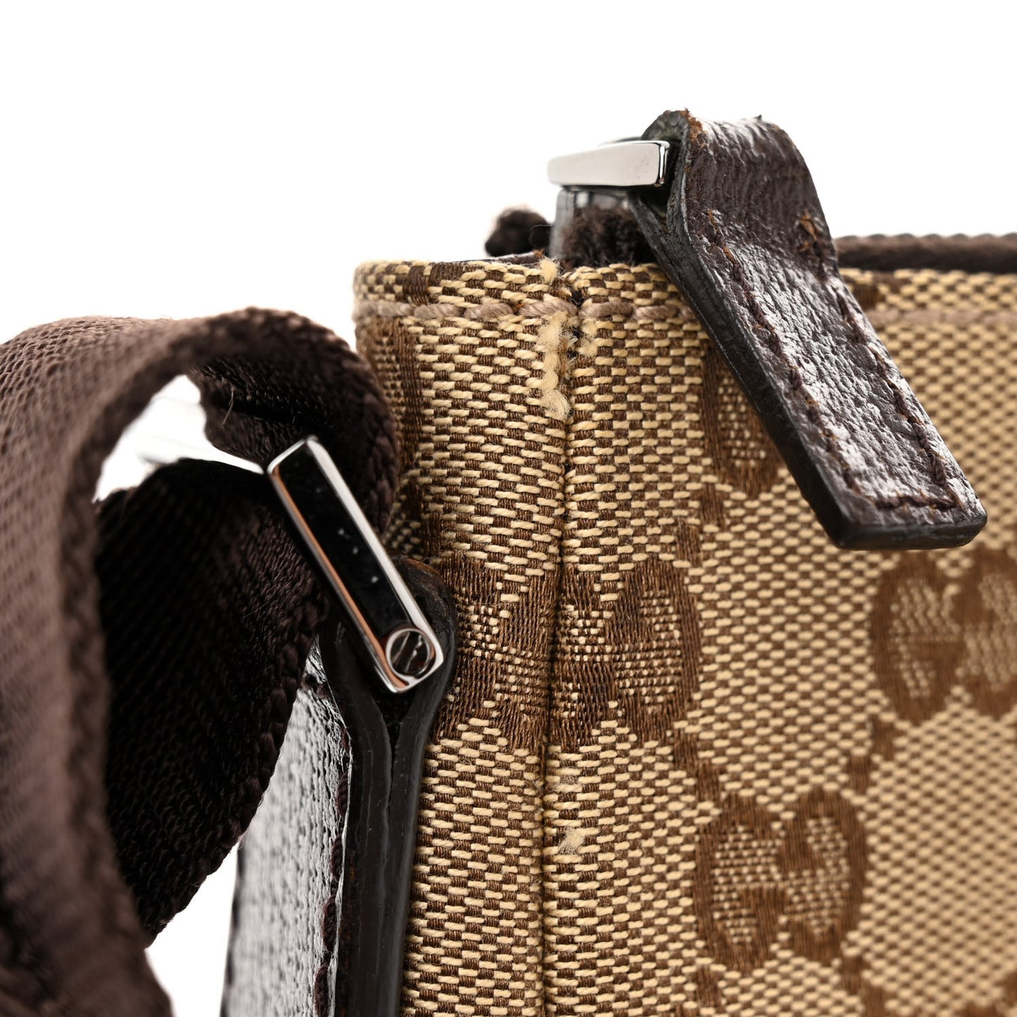Monogram Joy Messenger Bag Dark Brown