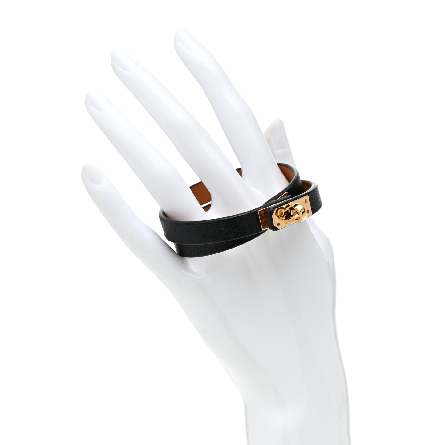Box Kelly Double Tour Bracelet T3 Black