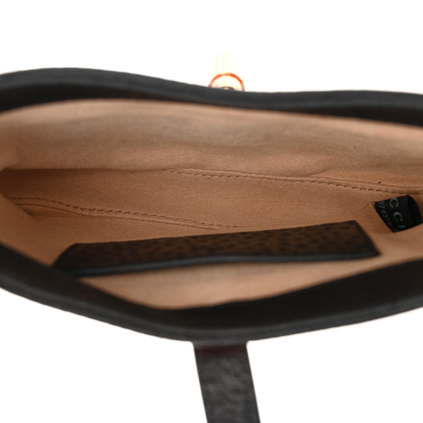 Calf Hair Textured Dollar Calfskin Mini Jackie 1961 Hobo Orange Black