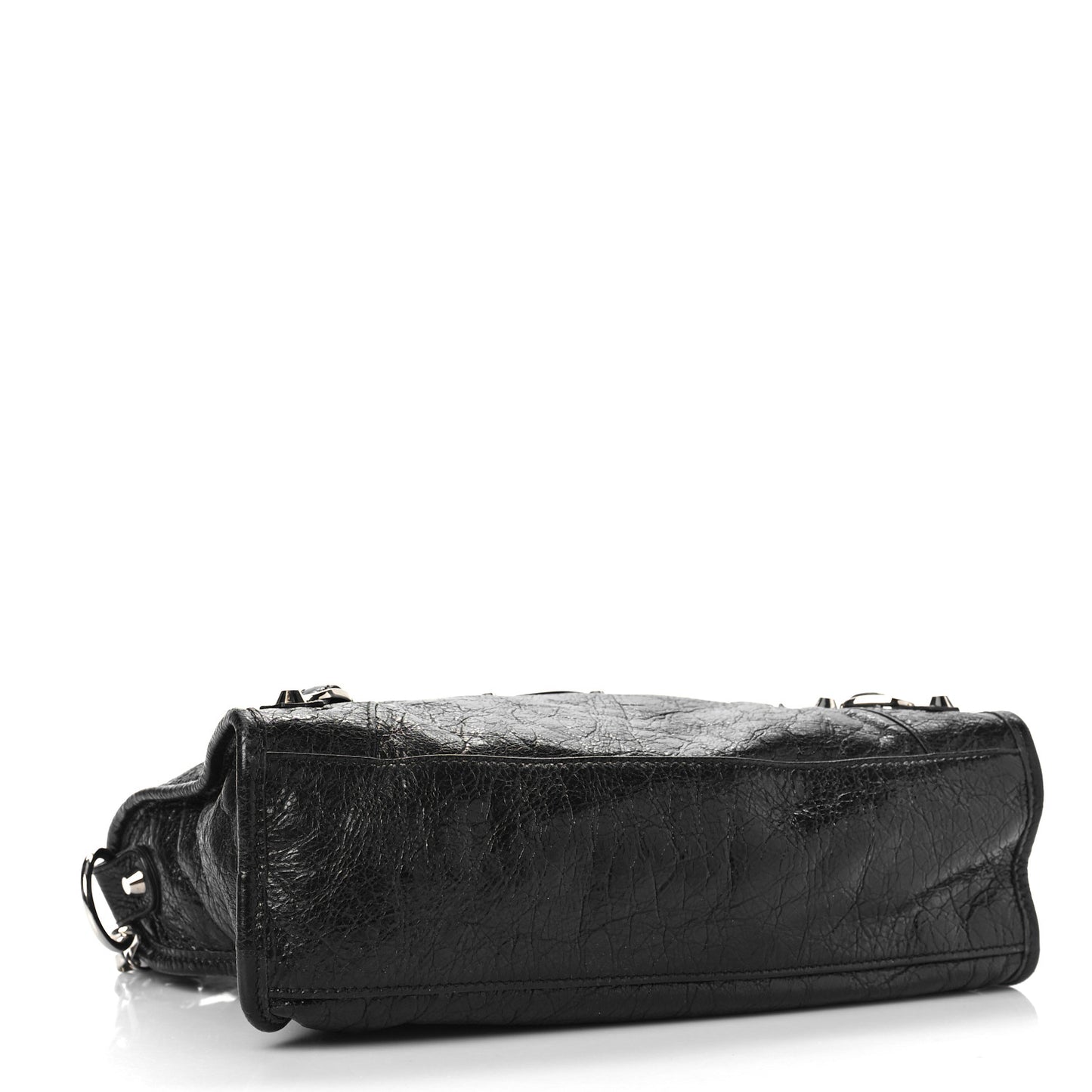 Agneau Classic Silver Hardware S City Black