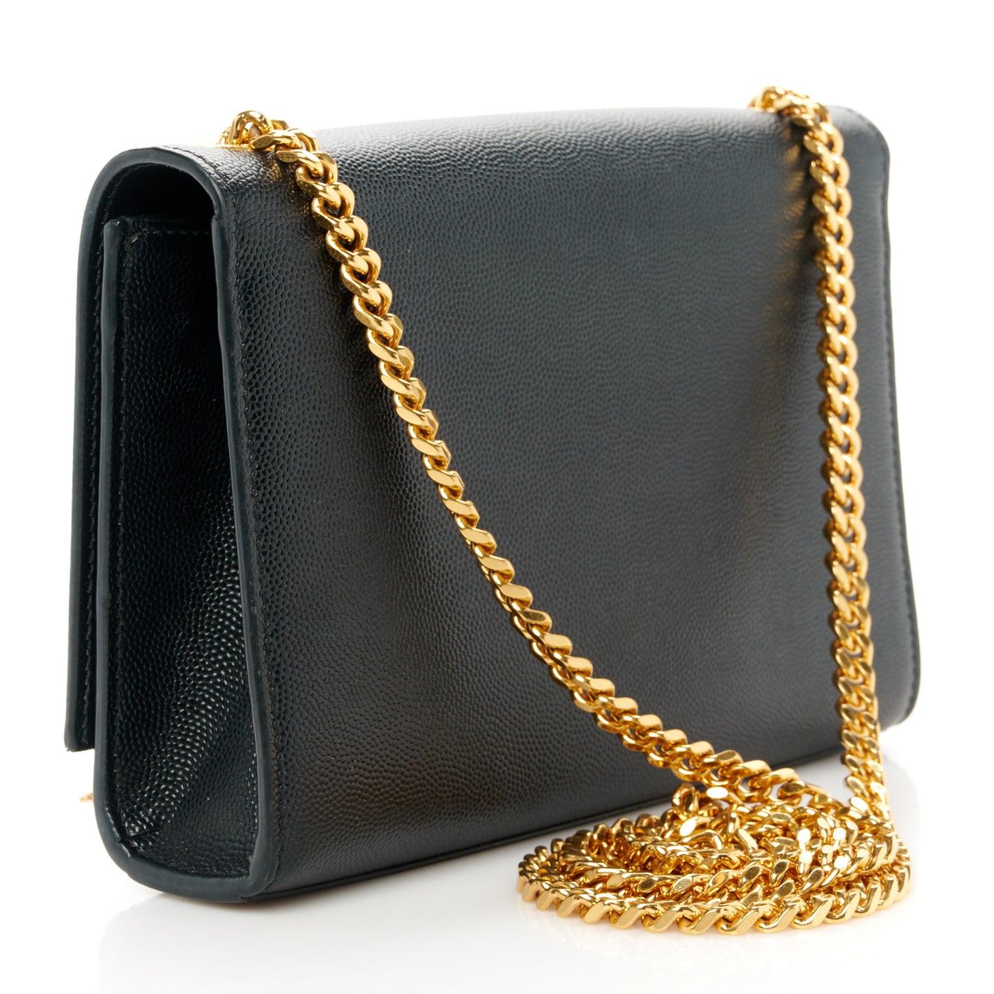 Grain De Poudre Small Classic Monogram Kate Tassel Satchel Black
