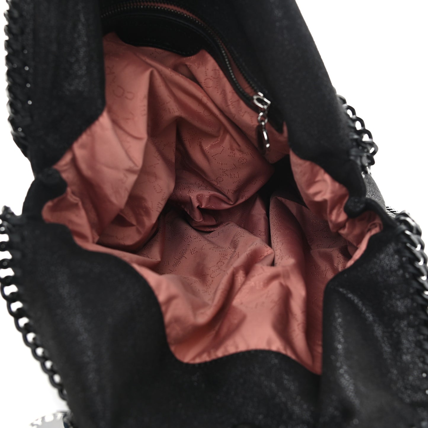 Shaggy Deer Small Falabella Tote Black
