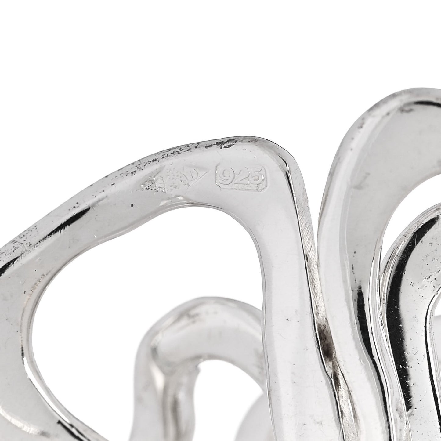 Sterling Silver Camellia Clip On Earrings