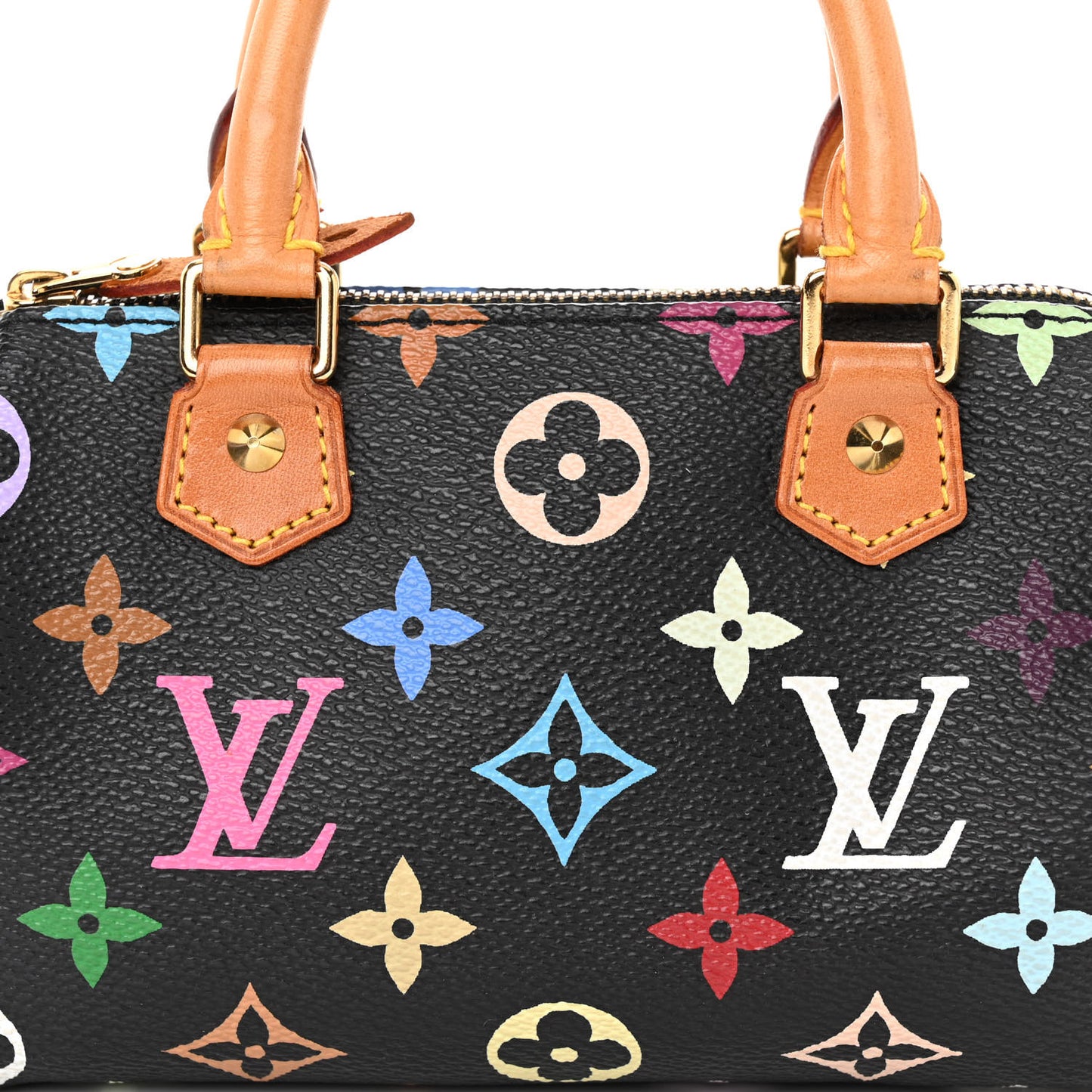 Monogram Multicolor Mini Sac HL Speedy Black