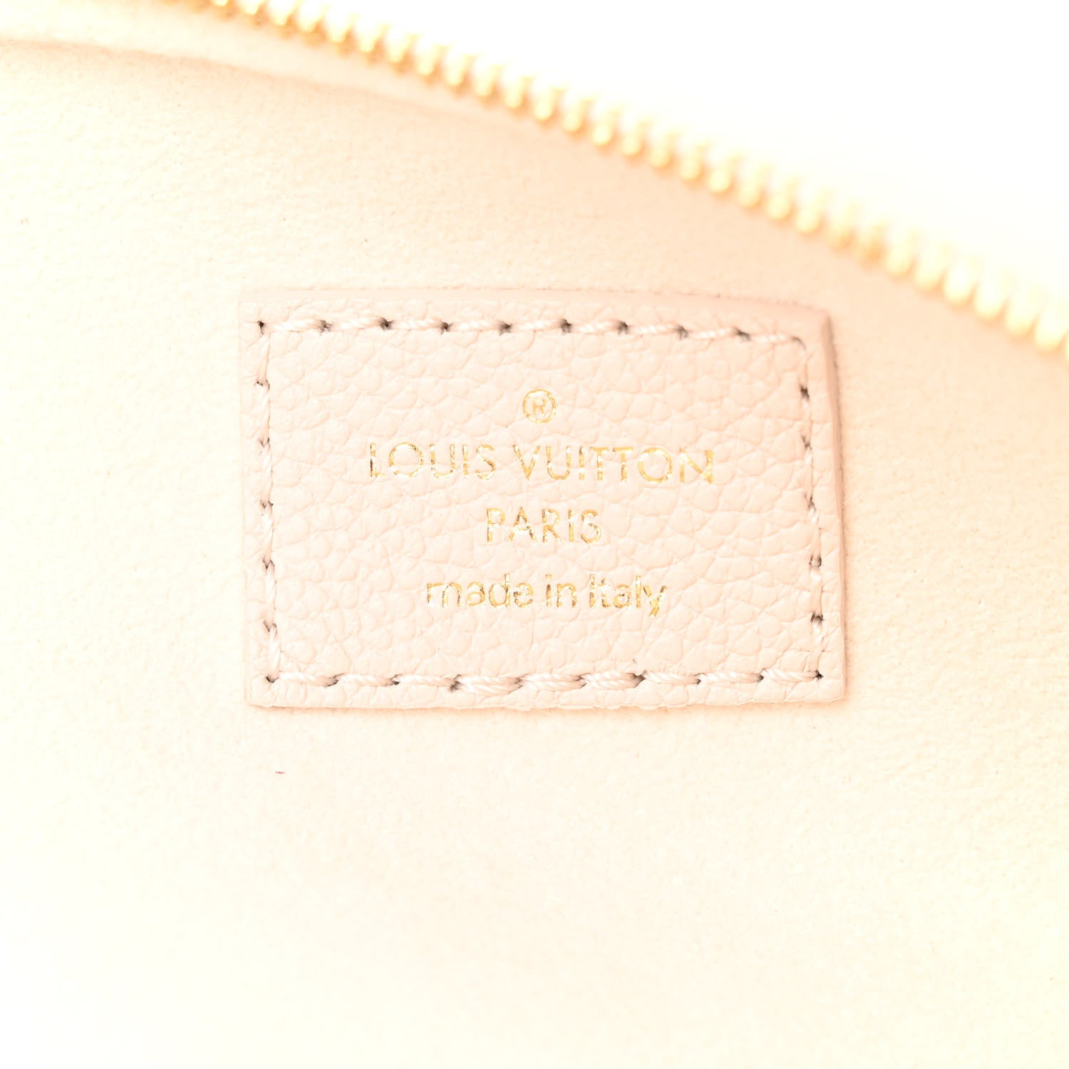 Louis Vuitton Empreinte Monogram Giant Mini By The Pool Bumbag Cream Saffron 6 of 9