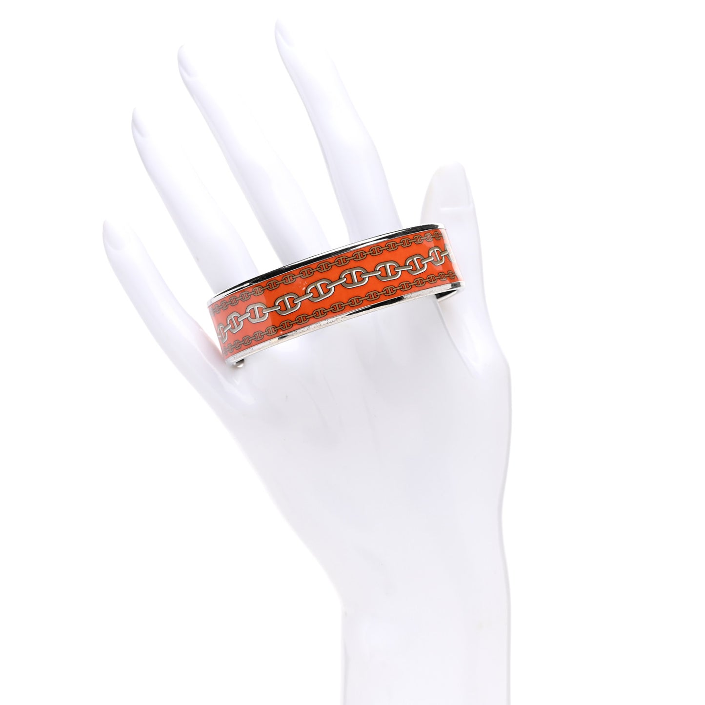 Enamel Printed Wide Chaine d'Ancre Bracelet 70