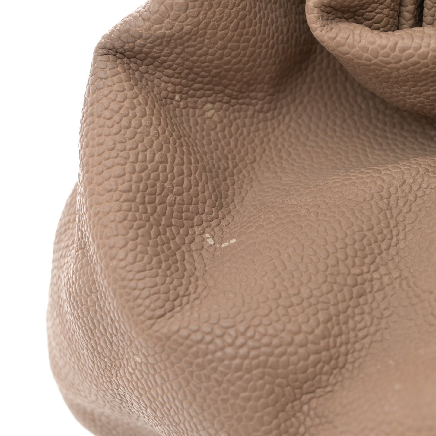 Caviar Quilted Simply CC Shoulder Bag Beige