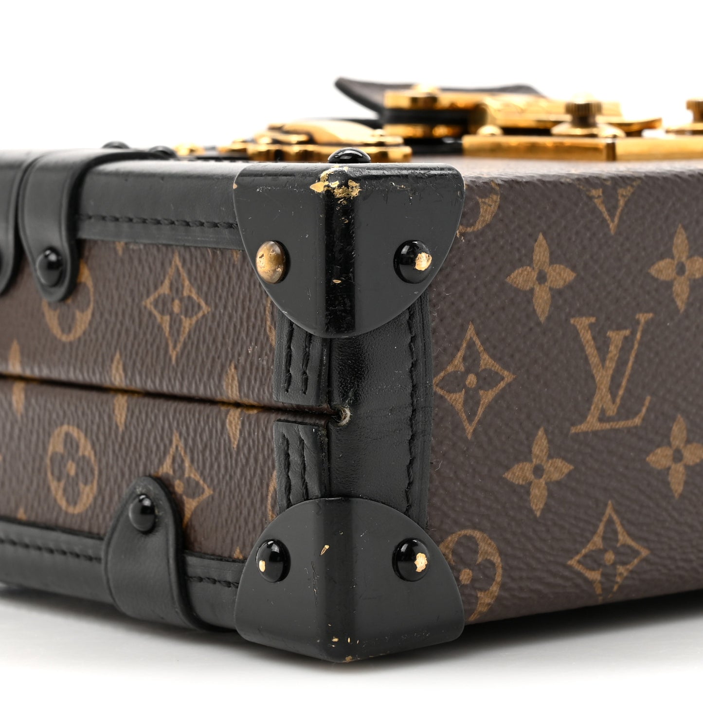 Monogram Petite Malle Black