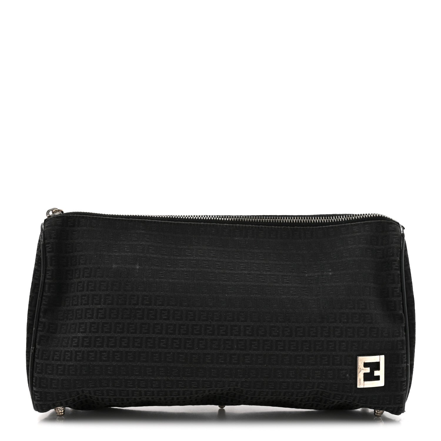 Fendi Zucchino Pochette Black 1860712 – FASHIONPHILE