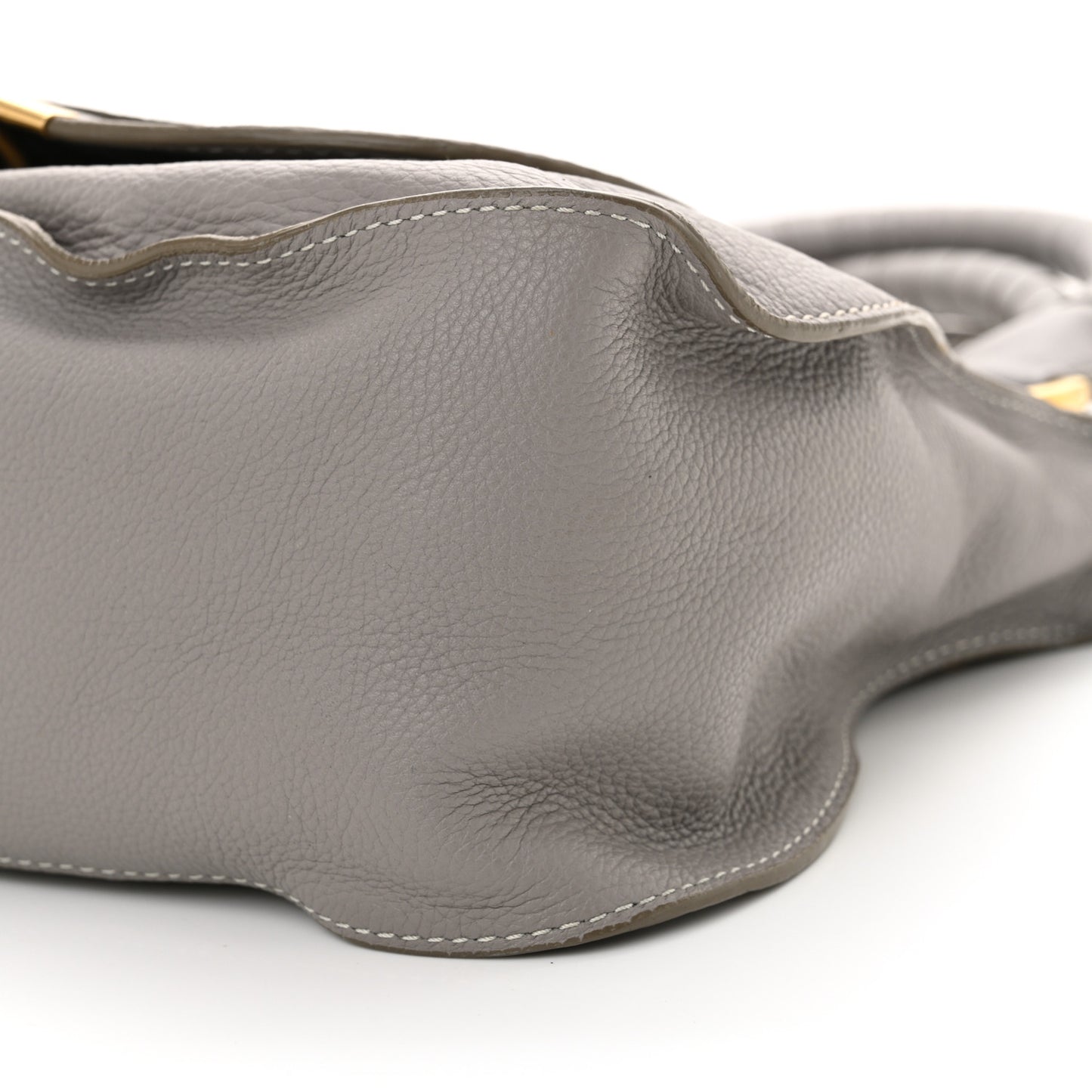 Calfskin Medium Marcie Satchel Cashmere Grey