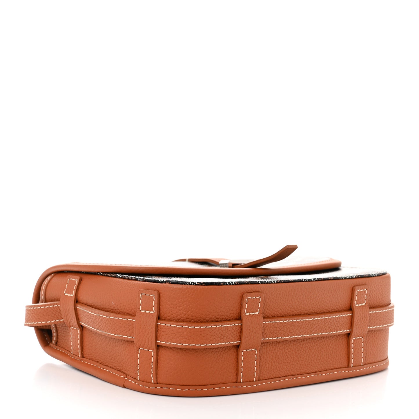 Goyardine Belvedere II PM Messenger Bag Black Gold