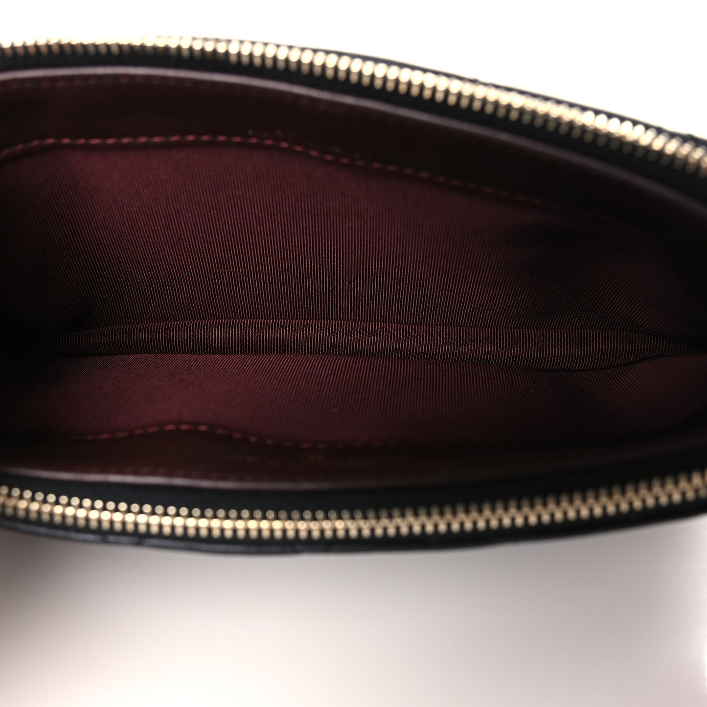 Lambskin Quilted Small Clutch With Chain Black