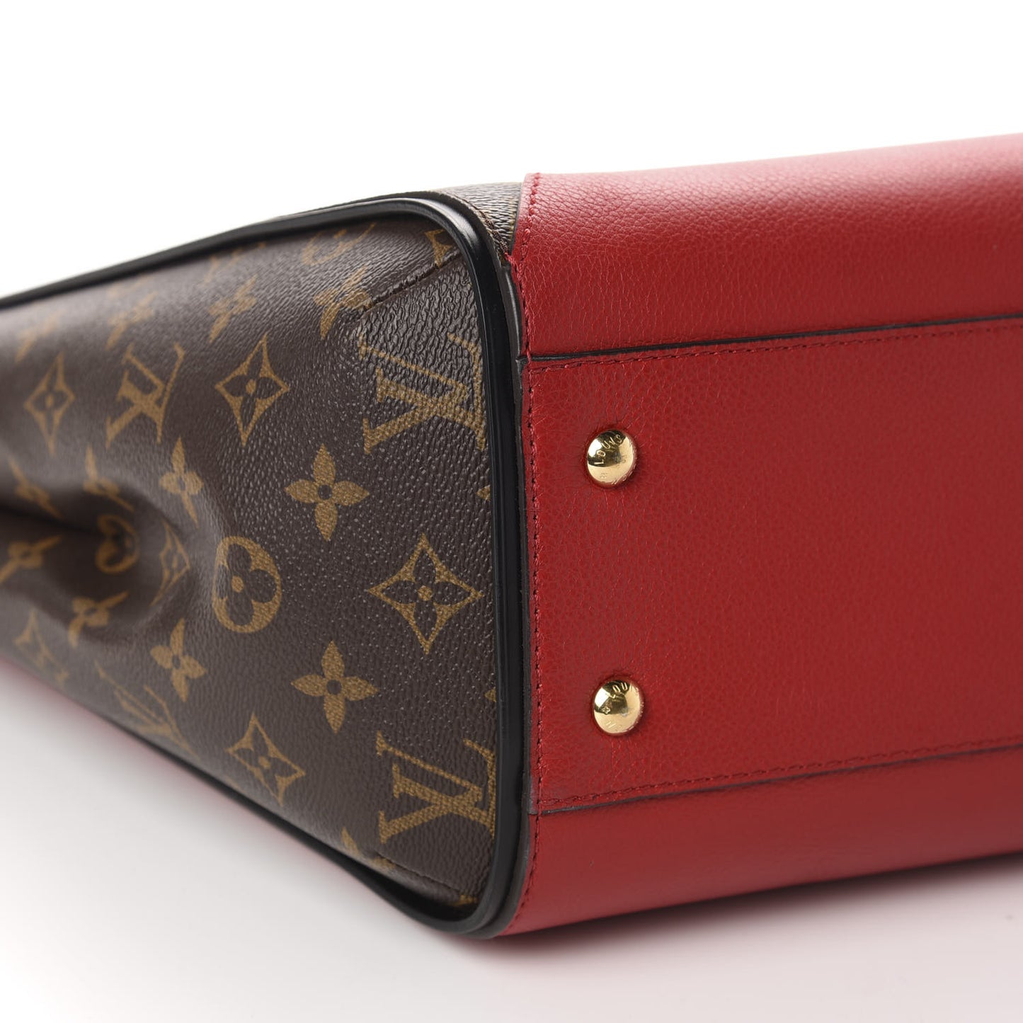 Calfskin Monogram Kimono Tote Cherry
