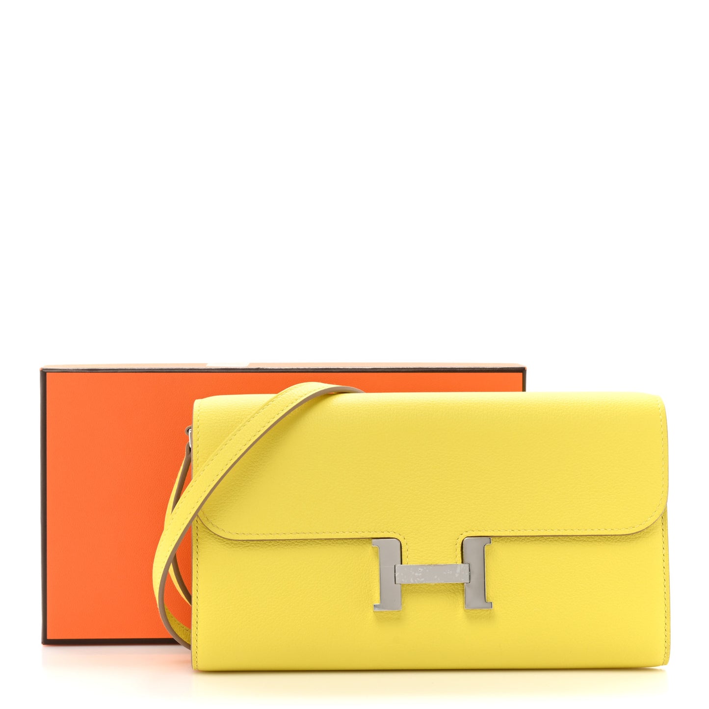 Evercolor Constance Wallet To Go Lime