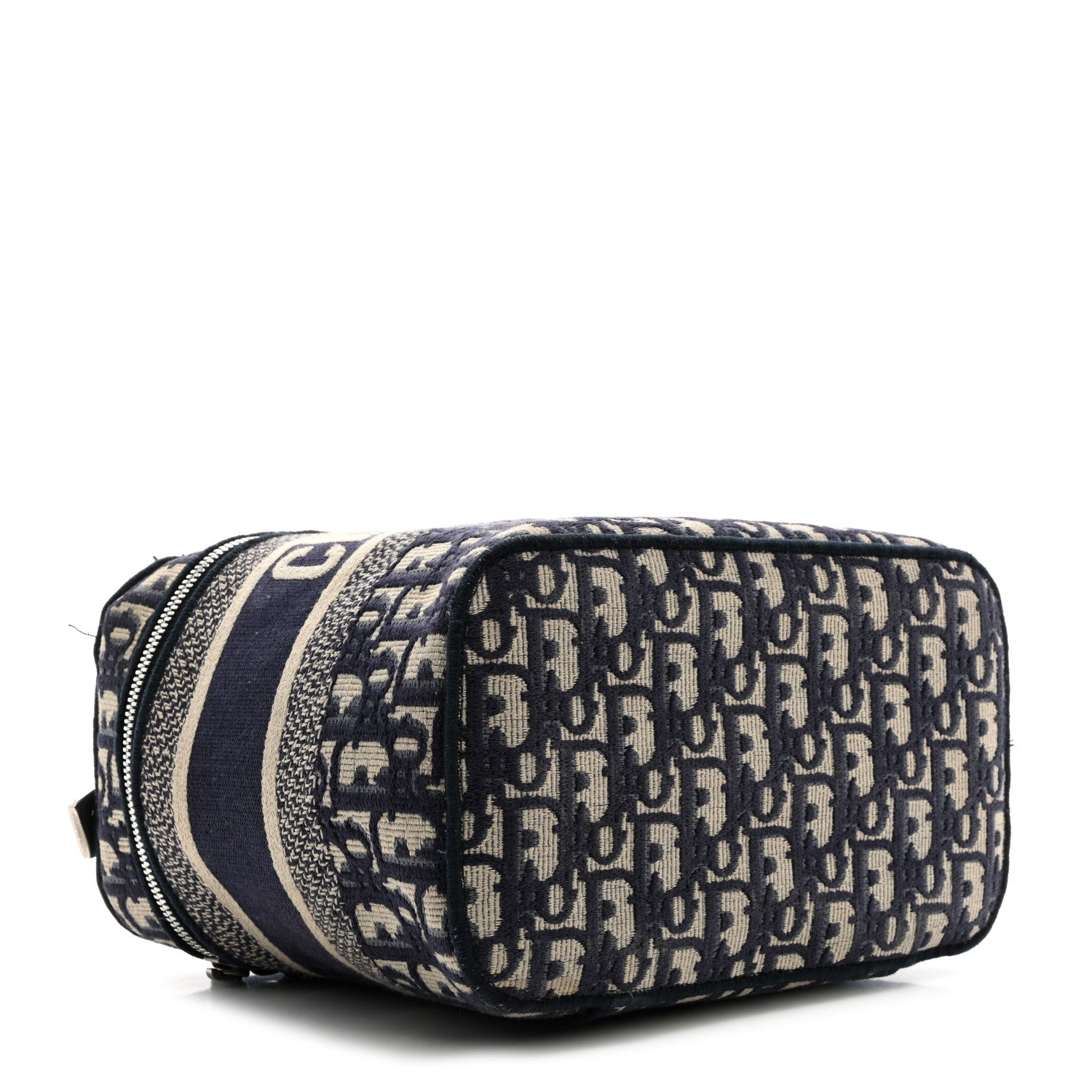 Christian Dior Oblique Diortravel Vanity Case Blue 4 of 12